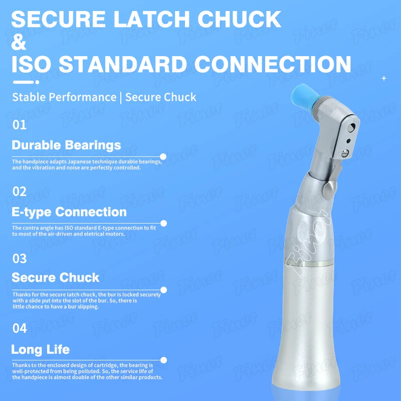 низкоскоростной наконечник De ntal внешний распылитель 1:1 профессиональный угловой