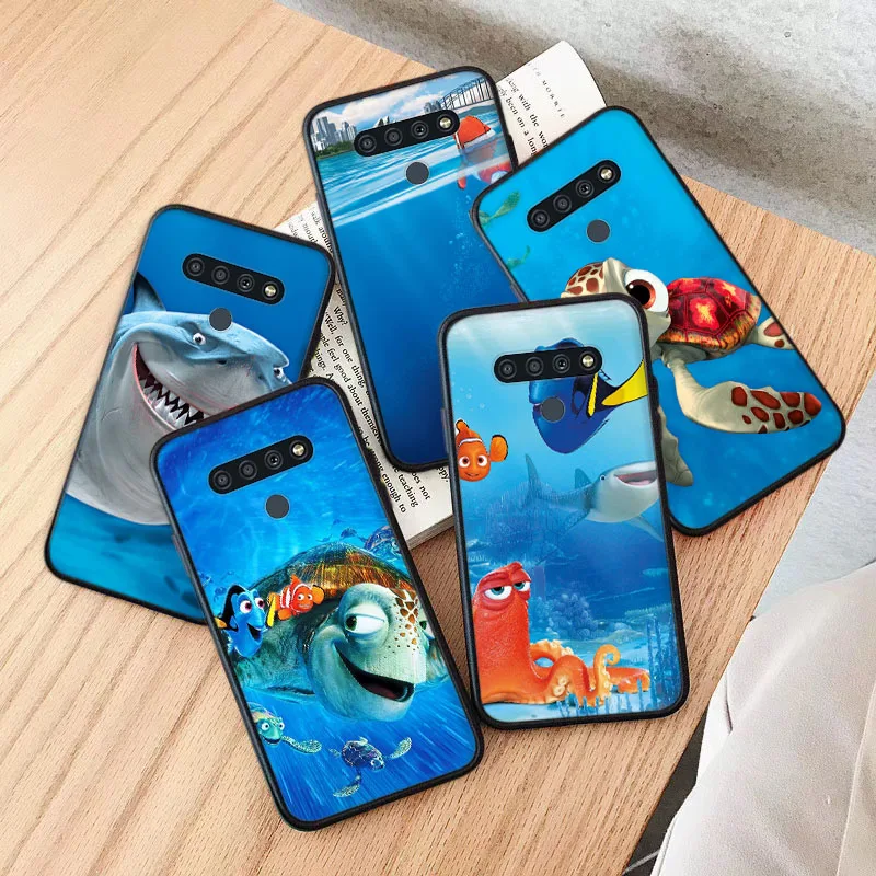 

Black Case for iPhone 5 5S SE 6 6S 7 8 Mini 12 11 Pro XR Max Finding Nemo