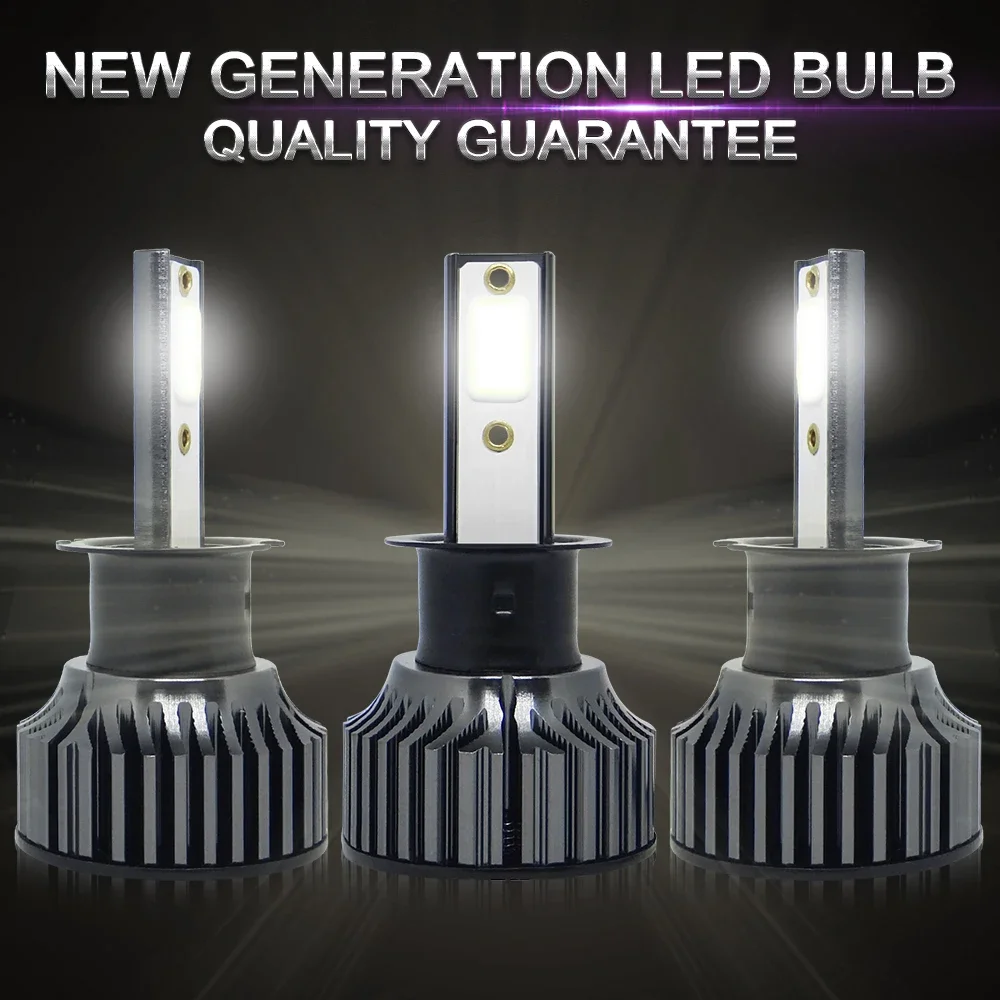 

Super Bright 12000LM Car Headlights H7 LED Canbus H4 LED H1 H8 H11 H3 HB3 9005 HB4 9006 LED Auto Lights Bulb 72W Lamp 6500K