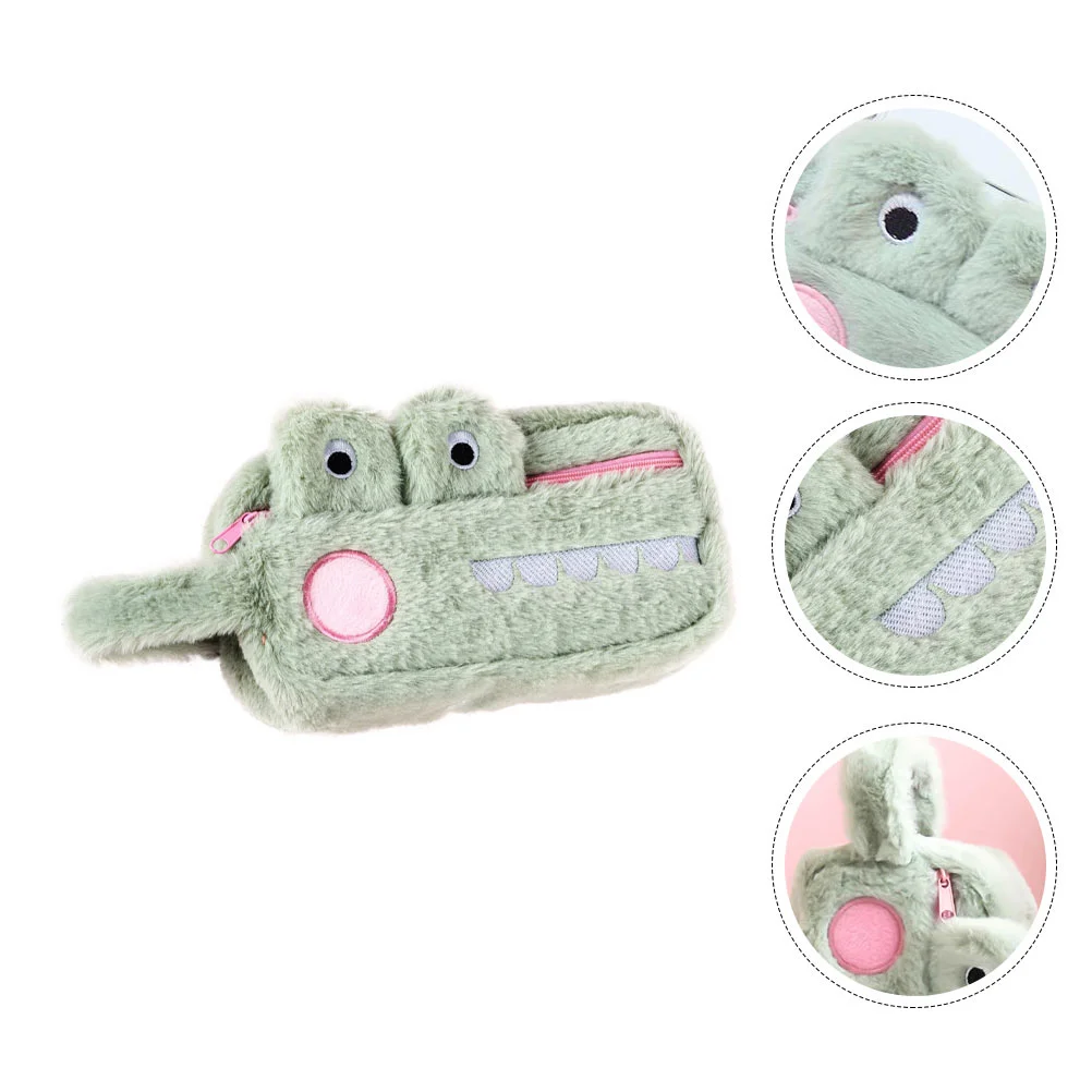 

Big Capacity Case Plush Style Bag Holder Container Pouch Stationery Student