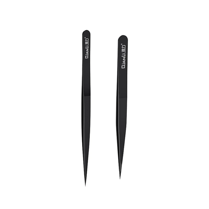 QIANLI Ineezy Пинцет ручная полировка BGA Перемычка немагнитные микропаяльные щипцы из нержавеющей стали инструменты для ремонта телефонов FX03 FK04