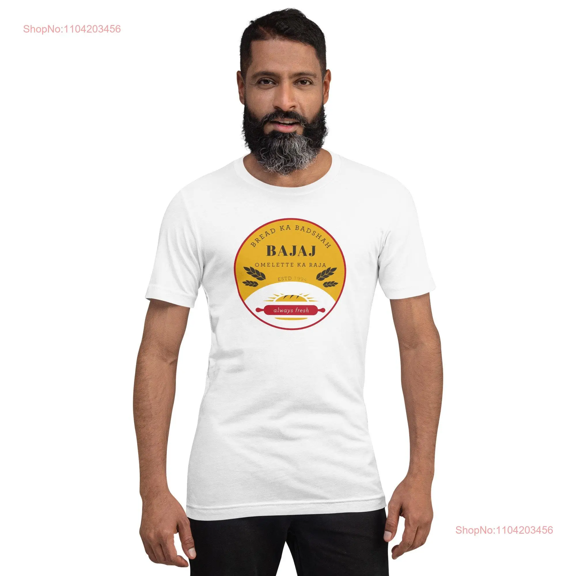 Bajaj Bakery Andaz Apna 25 years T Shirt long or short sleeves