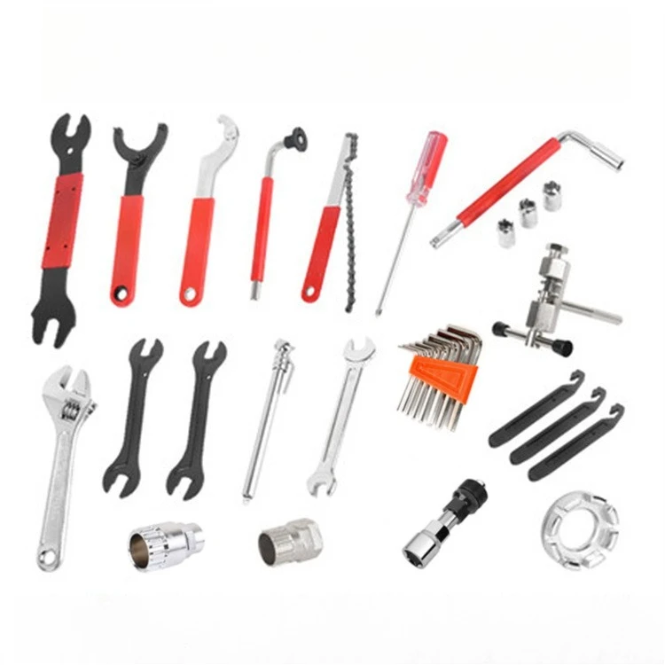 Фото Bike Repair Toolbox FZ044 44-in-1 Multi-Function Complete Tool Kit with Hex Wrench/Tire Lever/Chain Breaker for MTB/Road №2