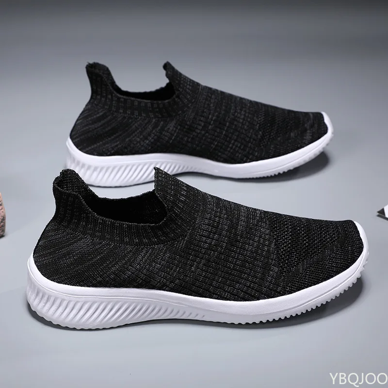 

Men Vulcanized Shoes 2022 High Quality Men Sneakers Slip On Flats Shoes Men Loafers Walking Outdoor Casual Shoes Plus Size 46