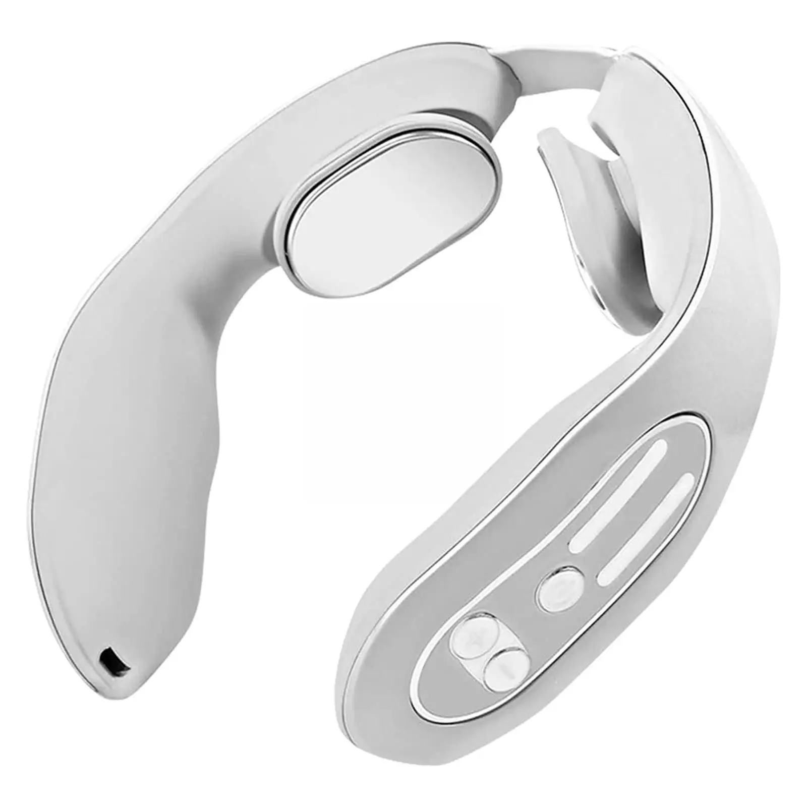 

Rechargeable Electric Neck Massager Pulse Back 4 Modes Neck Physiotherapy Instrument Power Control Gears Infrared 12 Pain R V3B4