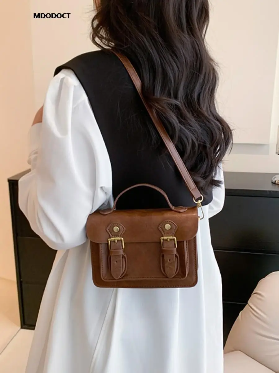 

Summer New 2023 Casual Fashion Small Crosssbody Bags Luxury Designer For Women Shoulder Classic Vintage PU Handbag Trendy Ladies