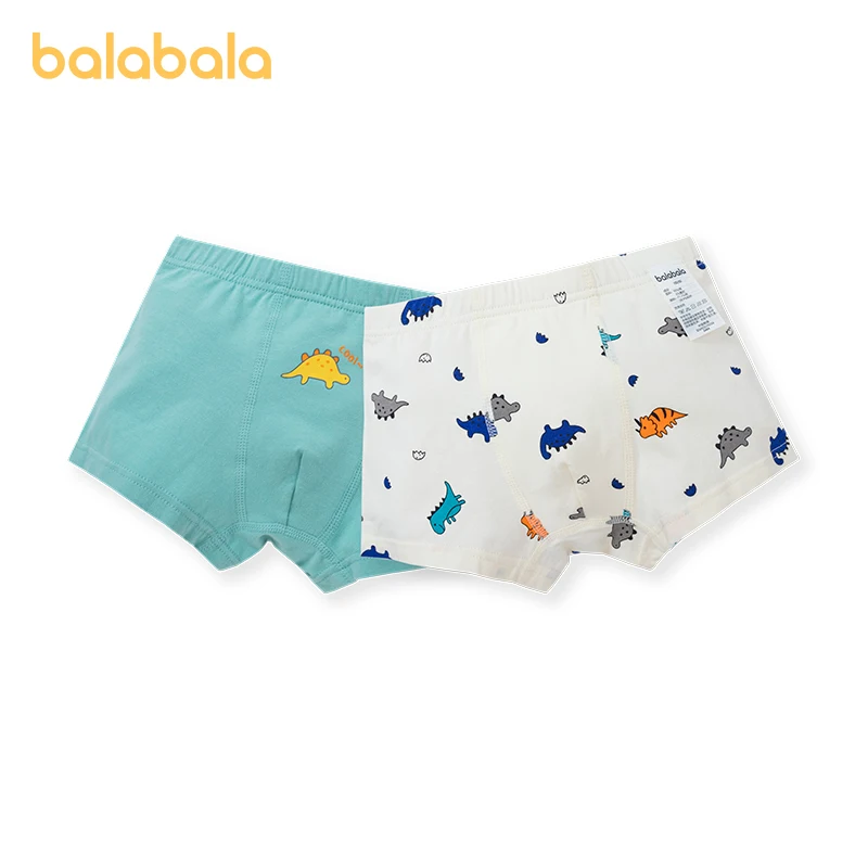 

Balabala HOME 2023 Boy Cute Two Pack Boxers Fashion Cool Cute Trendy Soft Cotton Shorts