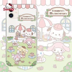 Sanrio Silicone for Iphone 13 13 Pro 13 Pro Max 12 12 Pro 12 Pro Max 11 11 Pro 11 Pro Max X XS MAX XR Cartoon Cute Phone Case