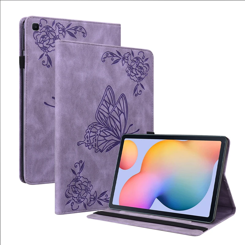 

Case For Samsung Tab SM-P610 P615 Fashion Magnetic Case 10.4"Inch For Samsung Tab S6 Lite 2022 Charming Butterfly Case Funda
