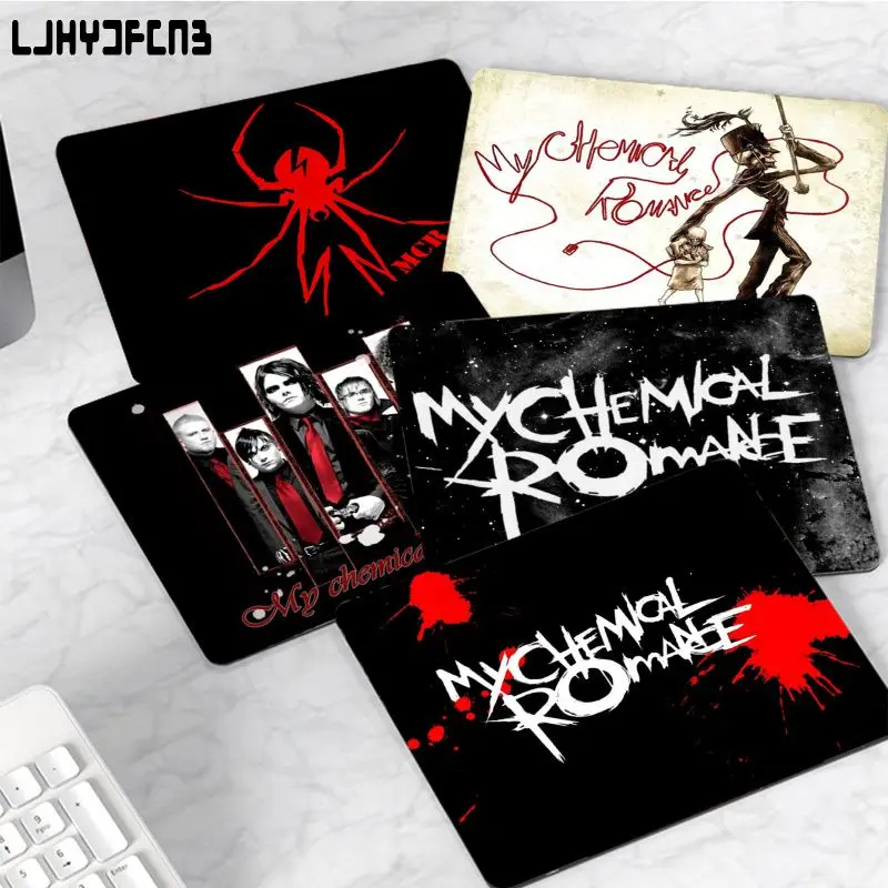 

My Chemical Romance Small Cabinet Gaming Computer Laptop Desk Mat Mouse Pad Mouse Mat Notbook Padmouse Desk Play Mats