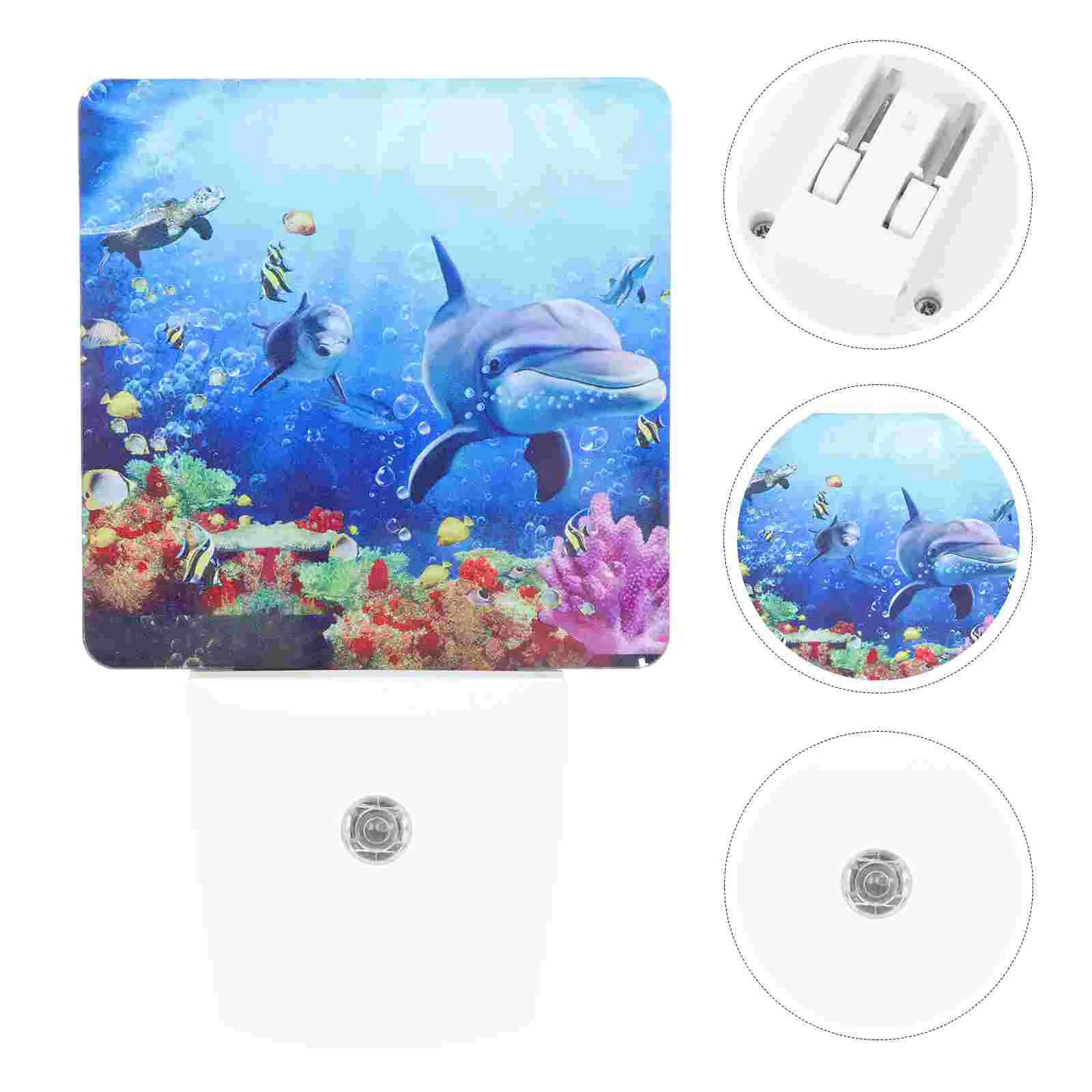 

Креативный светодиодный светильник для коридора, подключаемый акриловый ночсветильник, Домашняя индукционная лампа (вилка стандарта США)