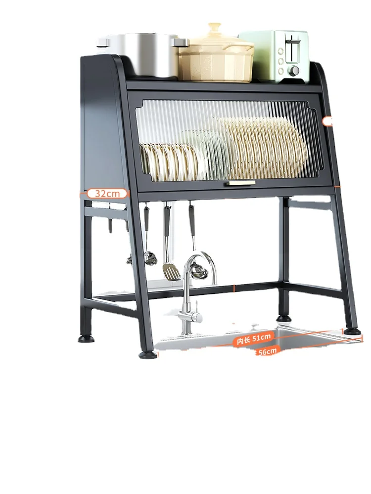 

YY Kitchen Sink Storage Shelf Dish Rack Bowl Dishes Bowl Plate Storage