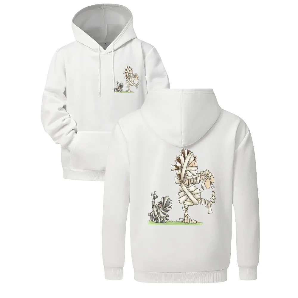 TOQUCL плюс размер с юмористическим рисунком для мужчин флисовая теплая удобная