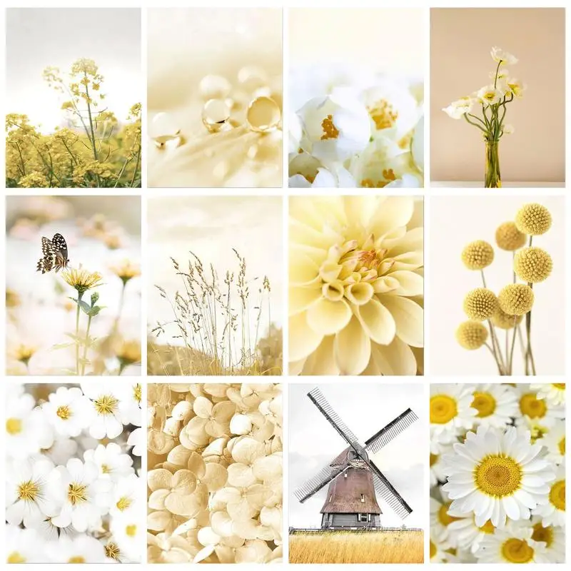 

PhotoCustom Painting By Numbers For Adults Kits Landscape Cole Flowers Art Picture Numbers Paint On Canvas For Home Decoration