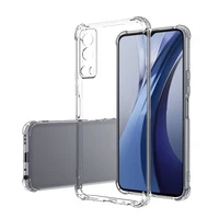 clear airbag cover case for vivo y72 iqoo z3 5g lens protection soft silicone vivoy72 iqooz3 anti fall phone back fundas bumper
