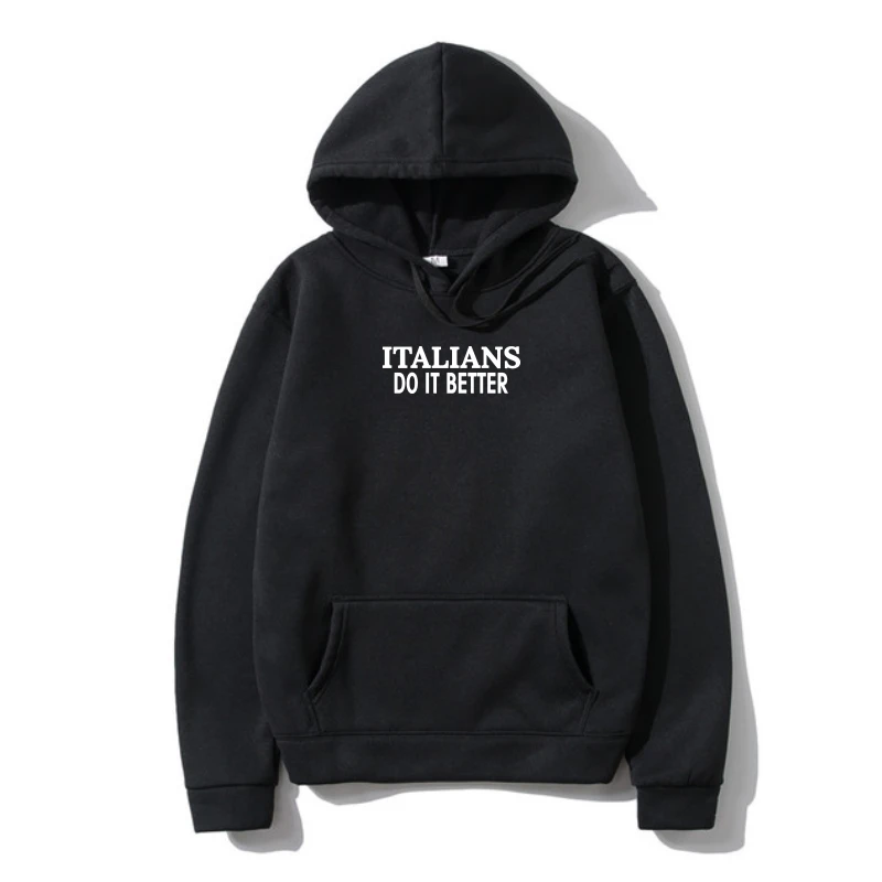 

ITALIANS DO I BETTER RETRO SLOGAN AS WORN BY MADGE POP ADULTS Outerwear