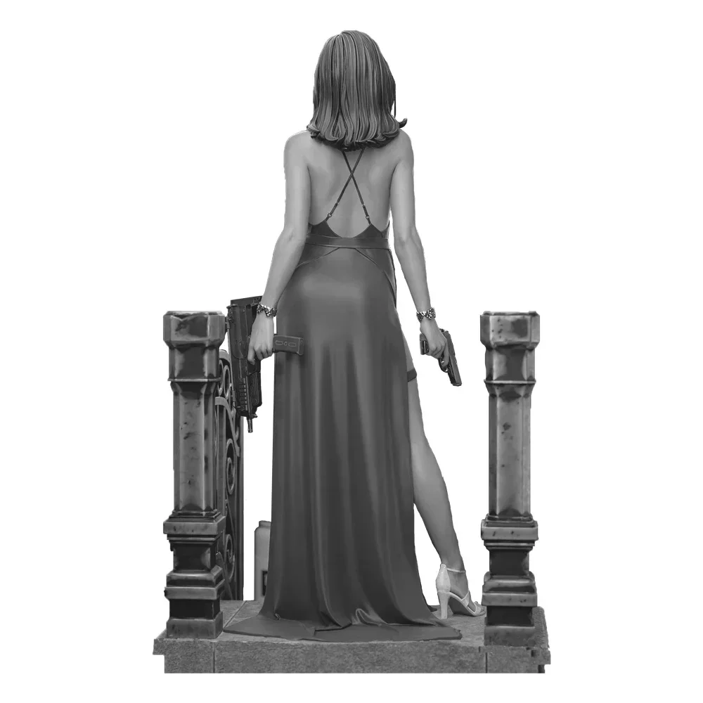 Миниатюрная фигурка из смолы Bond Girl 1:16 набор моделей Неокрашенная пластиковая