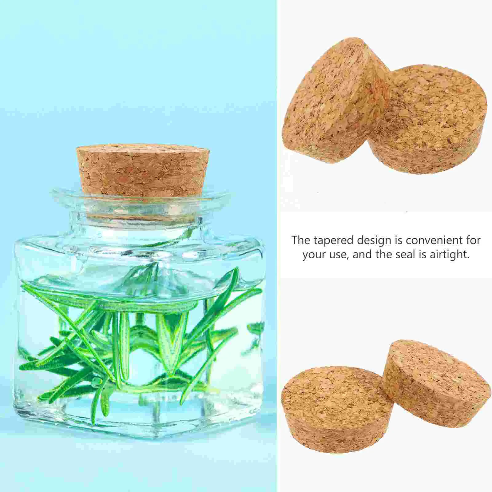 20 шт. пробковая стеклянная бутылка для напитков деревянные пробки бутылок
