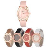 pink women quartz watches leisure watch female clock leather stripe gifts watch fashion luxury brand wristwatches top 1 sales