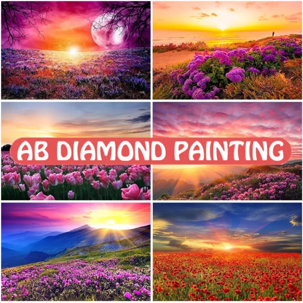 

Алмазная 5D Вышивка «цветы»