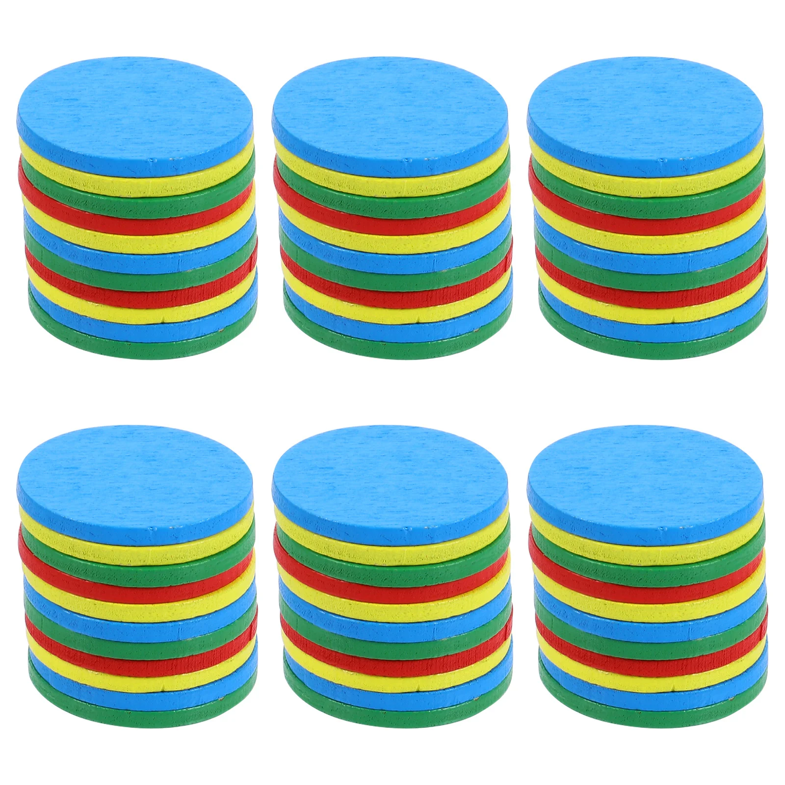 

1 Набор, игровые фишки, деревянные монеты, игрушки, реквизит для игр, игровой набор для монет, сувениры Вечерние