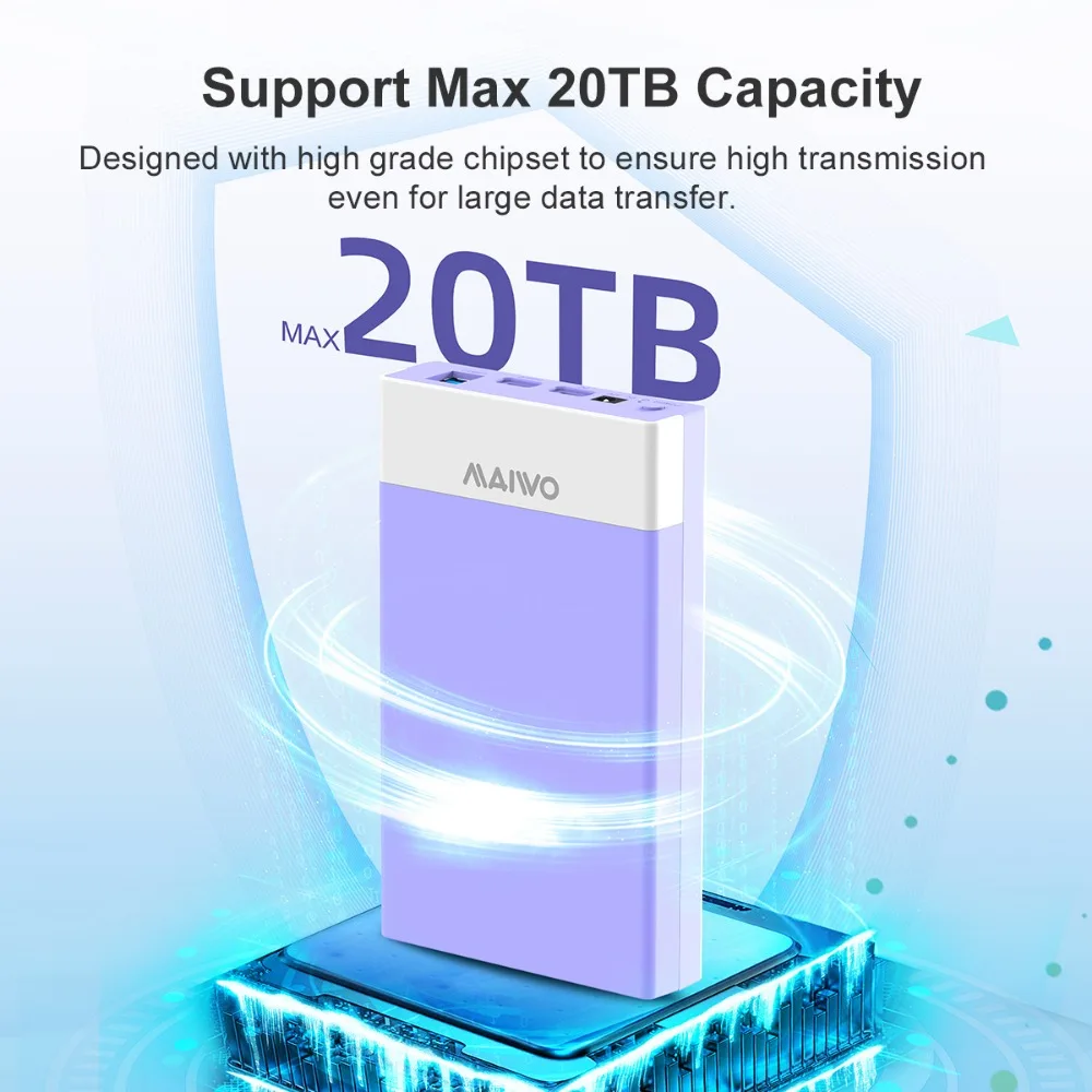 Внешний жесткий диск MAIWO корпус для жесткого диска 3 5 дюйма SATA SSD HDD с функцией