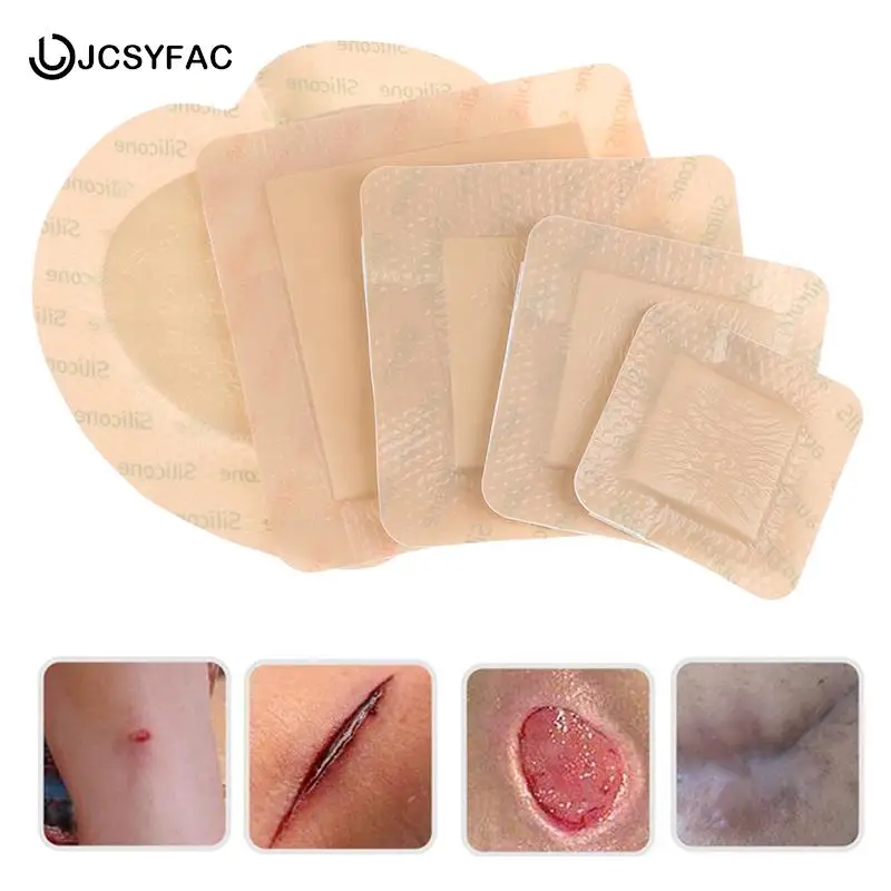 

5Sizes Wound Care Hydrocolloid Adhesive Dressing Wound Dressing Sterile Bedsore Healing Pad Patch