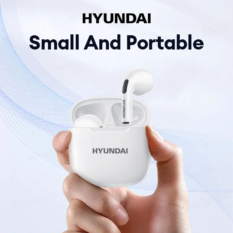 Hyundai HY-T02 Bluetooth 5.3 Наушники-вкладыши со стабильным подключением синхронизация с