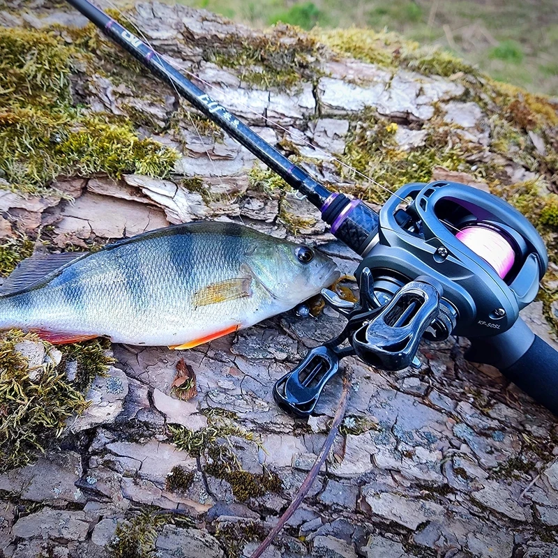 

TSURINOYA 135g Ultra Light 6.1g Spool Bait Finesse Baitcasting Fishing Reel Dark Wolf 50S 7.1:1 4kg Shallow Spool Ligh Game Coil