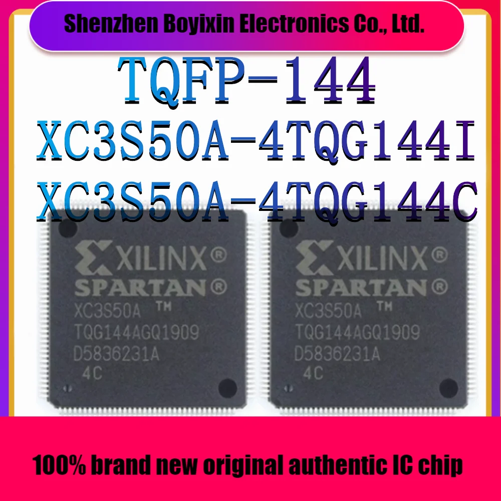 

XC3S50A-4TQG144I XC3S50A-4TQG144C Package: TQFP-144 Programmable Logic Device (CPLD/FPGA) IC Chip