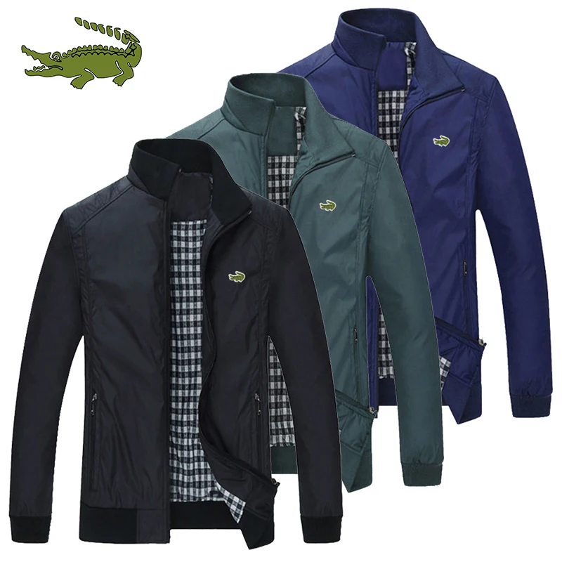 

High Quality 2022New Spring Autum Men's Business Casual Hooded Sport Jacket Hooded Zipper Jacket for Man Cotton Coat Windbreaker