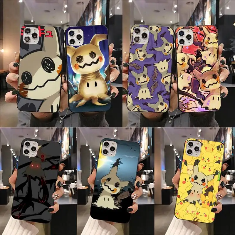 Чехол для телефона с покемоном из мультфильма Mimikyu iphone 13 12 11 Pro Mini XS Max 8 7 Plus X SE 2020 XR |