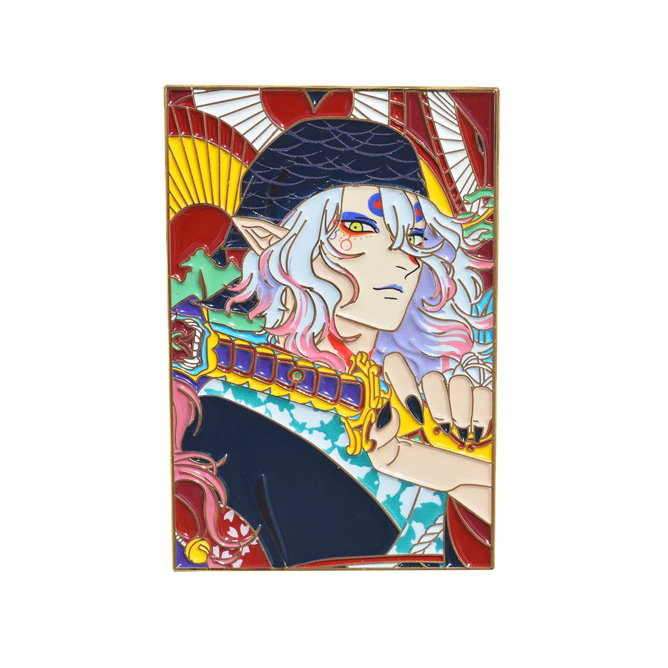 

Металлические значки Аякаши Мононоке