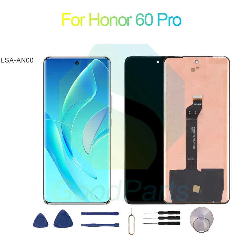 

ЖК-дисплей для Honor 60 Pro, экран 6,68 дюйма, стандартный для Honor 60 Pro, сменный сенсорный дигитайзер в сборе