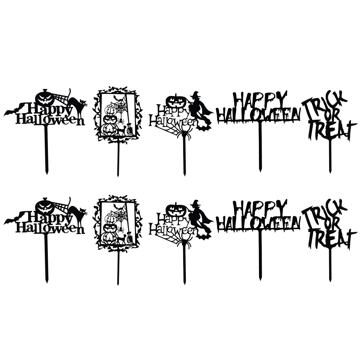 

1 Set Party Cake Picks Cake Toppers Happy Cake Decoration Cake Toothpick
