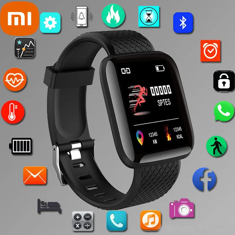 

XIAOMI Women Smart Watch Blood Pressure Waterproof Smartwatch Heart Rate Monitor Fitness Tracker Watches Wristwatch Bluetooth
