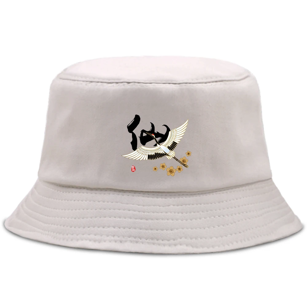 Панама с иммортным рисунком хлопковая шляпа от солнца складная в стиле хип-хоп