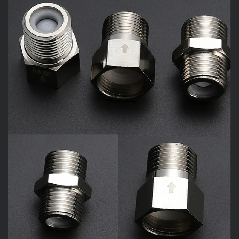 

4-points One Way Backflow Preventer Check Valves Copper Female&male Threaded Check Valve Durable and Anti-oxidation