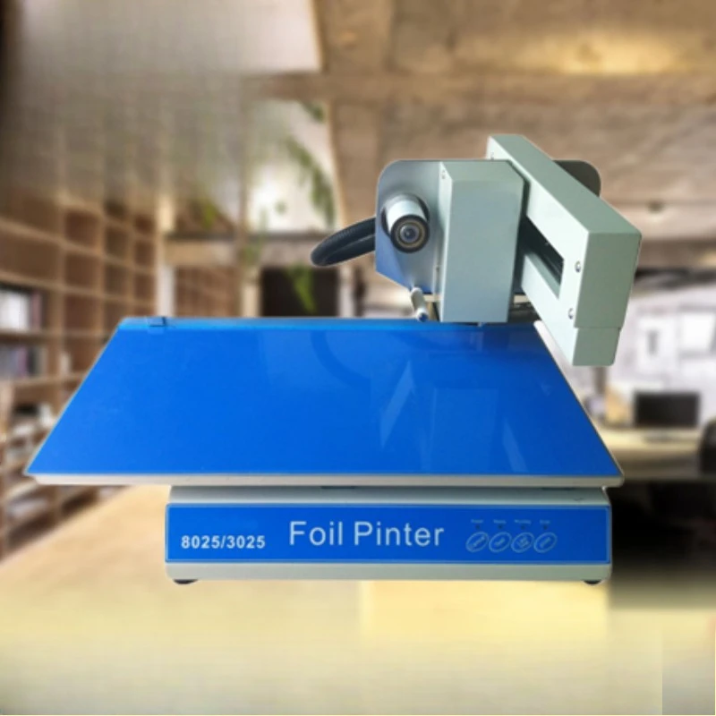 For SG-8025 flatbed aluminum digital gold foil stamping printing machine for pvc phone shell case