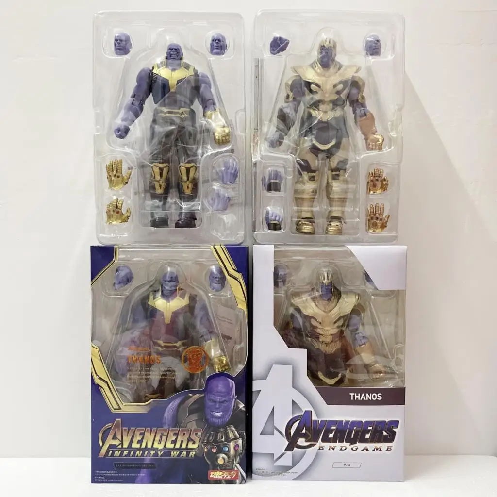 SHF фигурка танос Marvel Мстители война бесконечности BJD Disney экшн-Фигурки игрушки