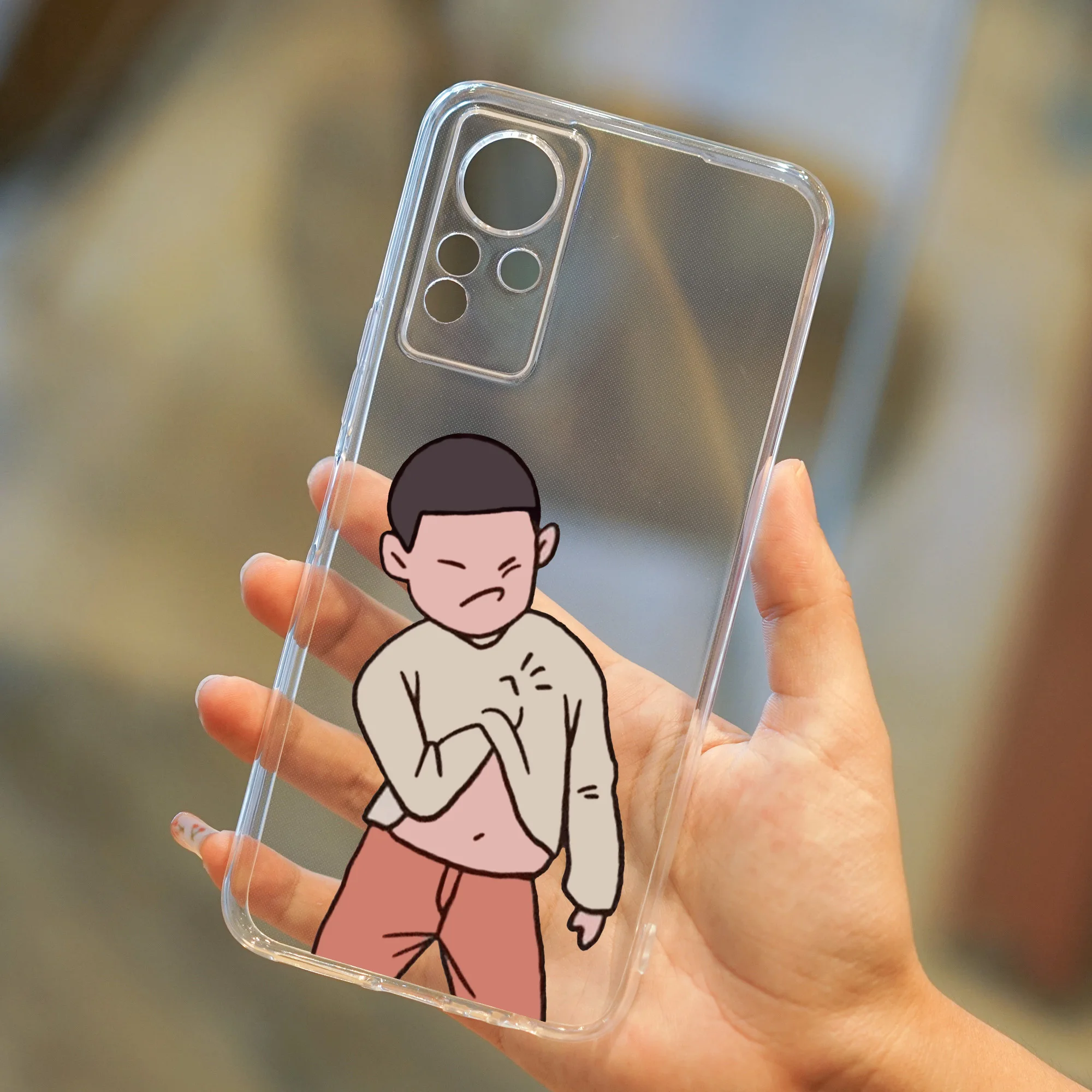 Для Infinix Note 10 Pro 11 Hot 12 12i Чехол с забавным выражением Мягкие прозрачные чехлы для