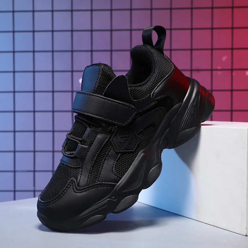 

2022 Hot Boys Casual School Shoes Soft Sole Teenage Sneakers Breathable Boys Mesh Sport Sneakers Designer Boy Running Shoes