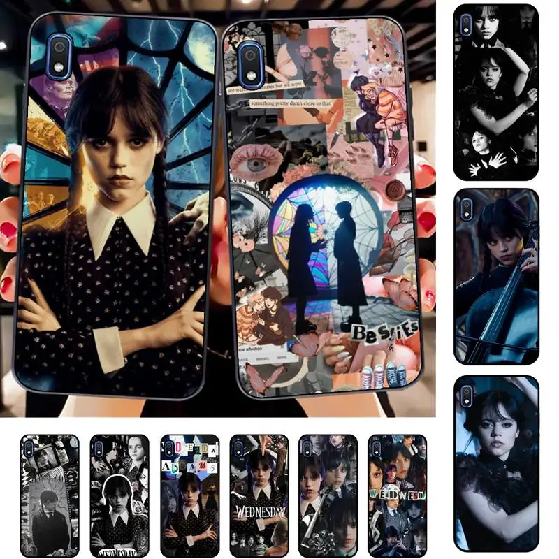 

W-WednesdayS Addams Family TV Show Phone Case for Samsung A51 01 50 71 21S 70 31 40 30 10 20 S E 11 91 A7 A8 2018