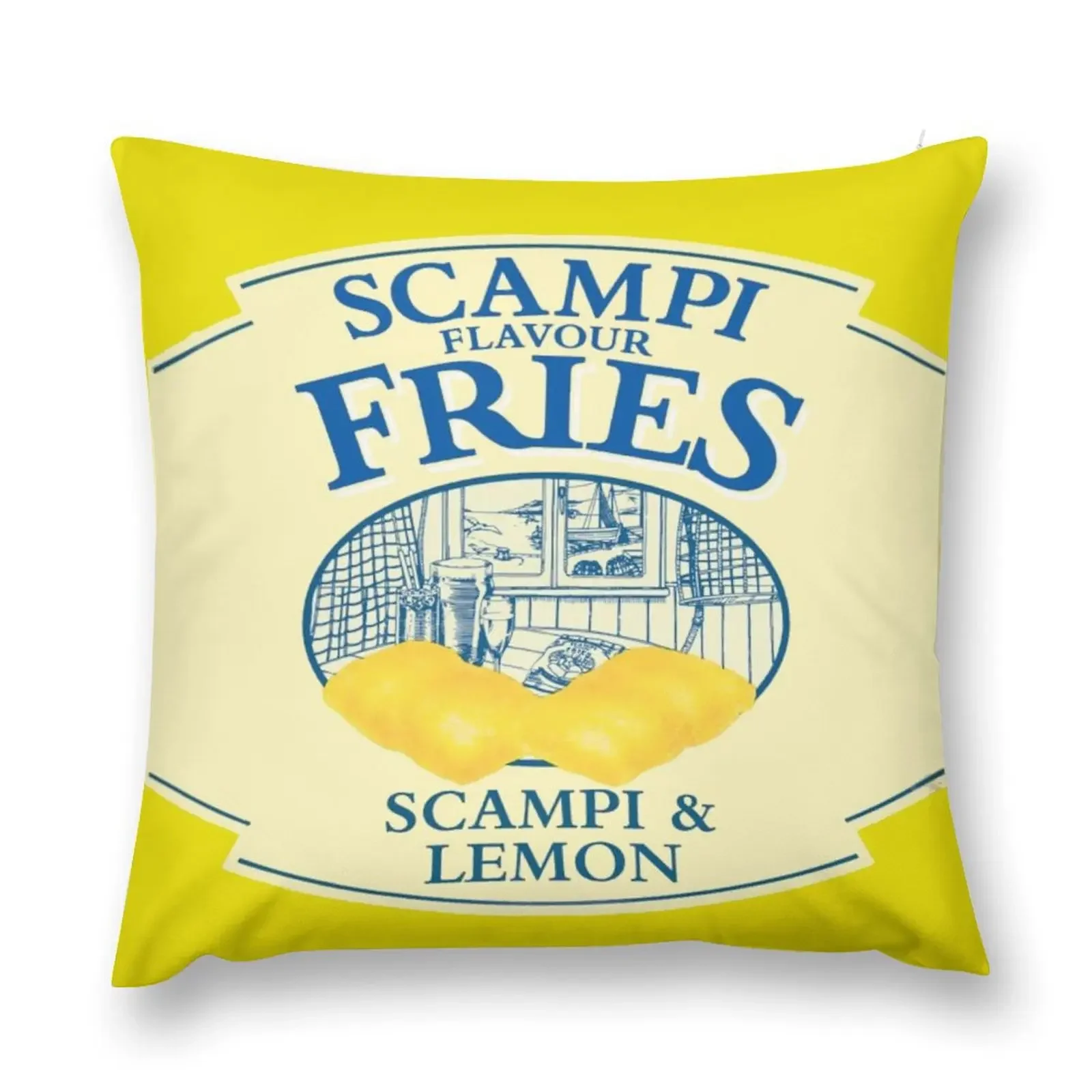 Декоративная подушка Scampi Fries роскошная наволочка чехол для подушки комплект