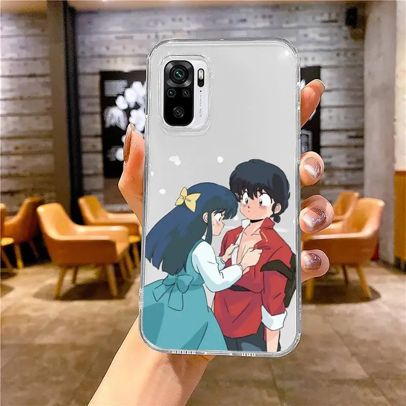 Чехол Ranma 1 2 для телефона с японским аниме прозрачный Xiaomi redmi note x f poco 10 11 9 7 8 3 i t s pro