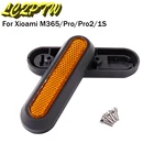 Защитный чехол на колесо для электроскутера Xiaomi Pro 21sM365, светоотражающие детали для передней и задней части, желтый отражатель