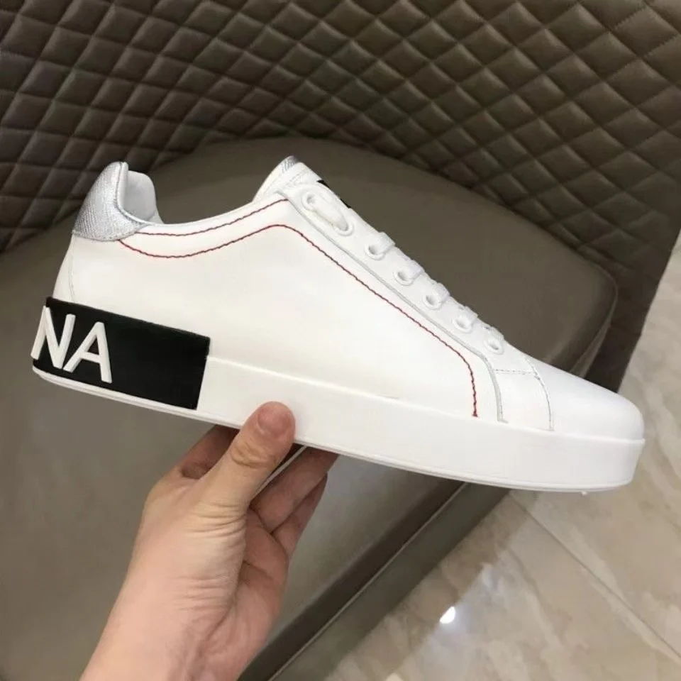 

Luxury Brand Desinger Sneakers Sport Shoes Summer Leather Men Skateshoes