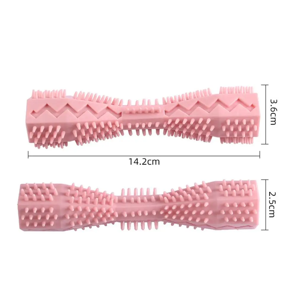 Жевательная игрушка для собак Pet Wear-Resistant Toothbrush Cleaning Supplies Bite-Resistant Brushing Stick Training Interactive Accessories