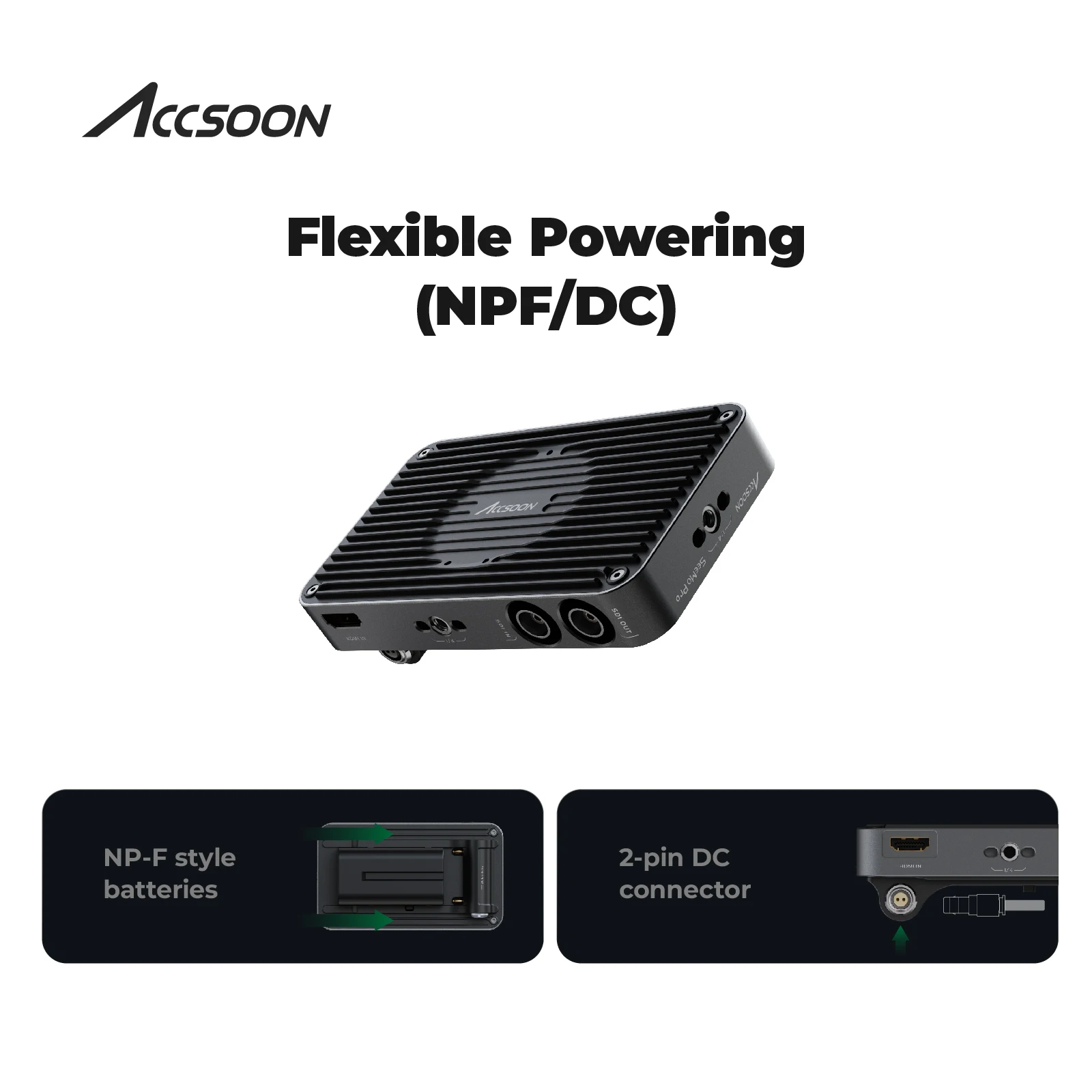 Фото Accsoon SeeMo Pro SDI to USB C Video Capture Адаптер для iPhone 1080P HD-адаптер Трансформирует устройства Ios в производственный монитор №4