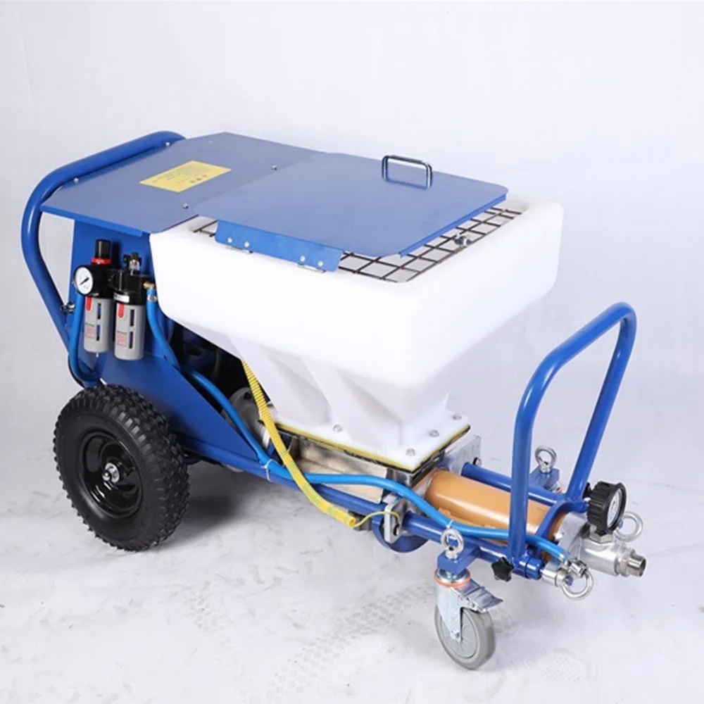 

Small Construction Machinery Screw Cement Grout Pump Cement Mortar Grouting Putty Plaster Texture Screw Pump Sprayer air pump